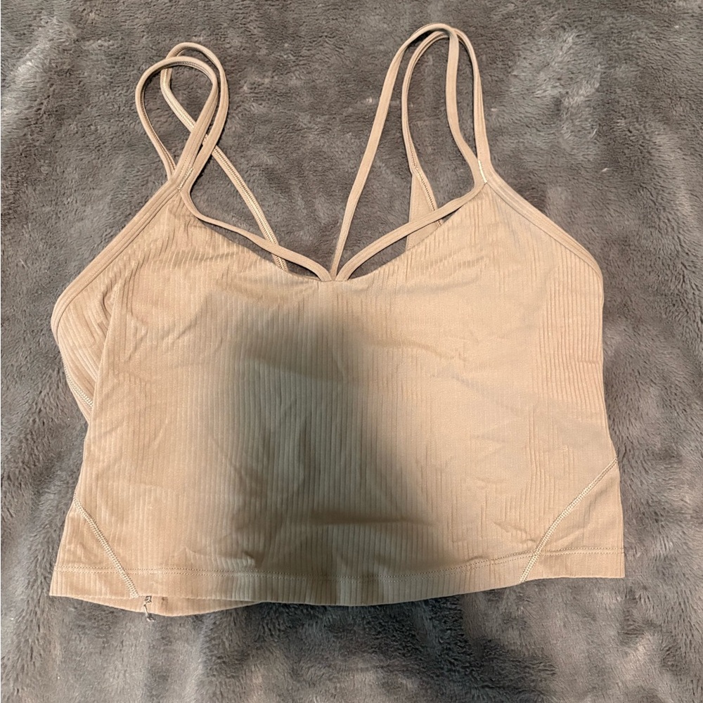 lululemon athletica Tan Tank Top